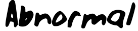 Abnormal