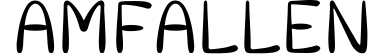 Amfallen
