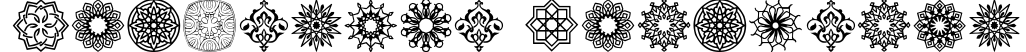 Arabesque Ornaments