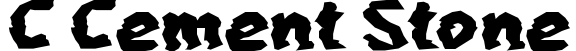 c Cement Stone