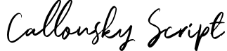 Callonsky Script