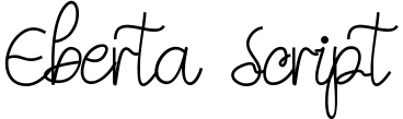 Eberta Script