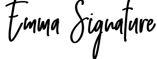 Emma Signature