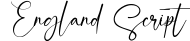 England Script