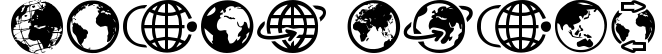 Globe Icons