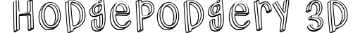Hodgepodgery 3D
