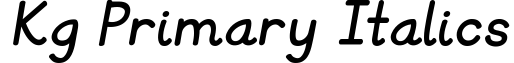 KG Primary Italics