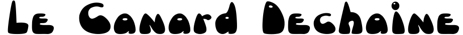Le Canard Dechaine