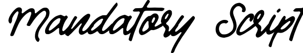 Mandatory Script