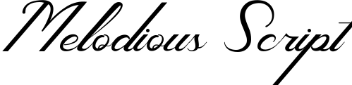Melodious Script