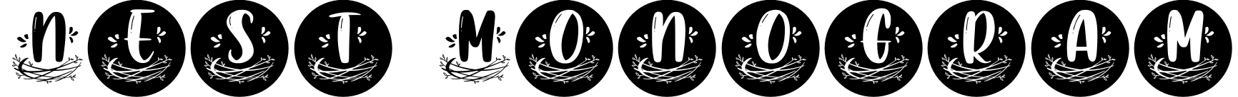 Nest Monogram
