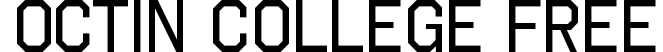 Octin College Free