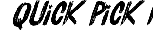 Quick Pick I