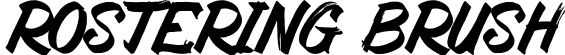 Rostering Brush