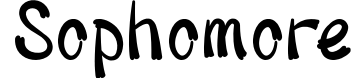 Sophomore