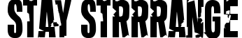 Stay Strrrange