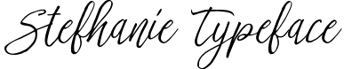Stefhanie Typeface