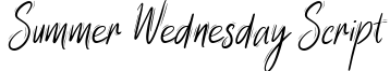 Summer Wednesday Script
