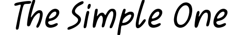 The Simple One