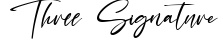 Three Signature
