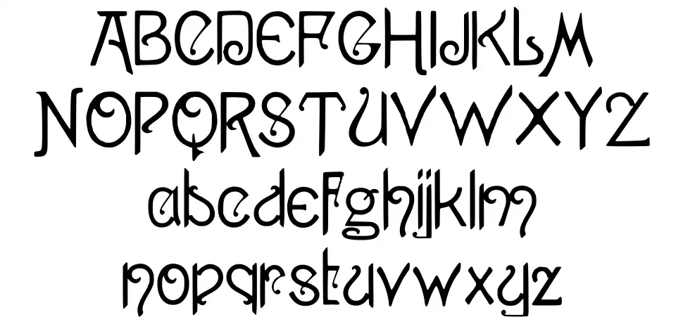 1886's Pansyfont specimens