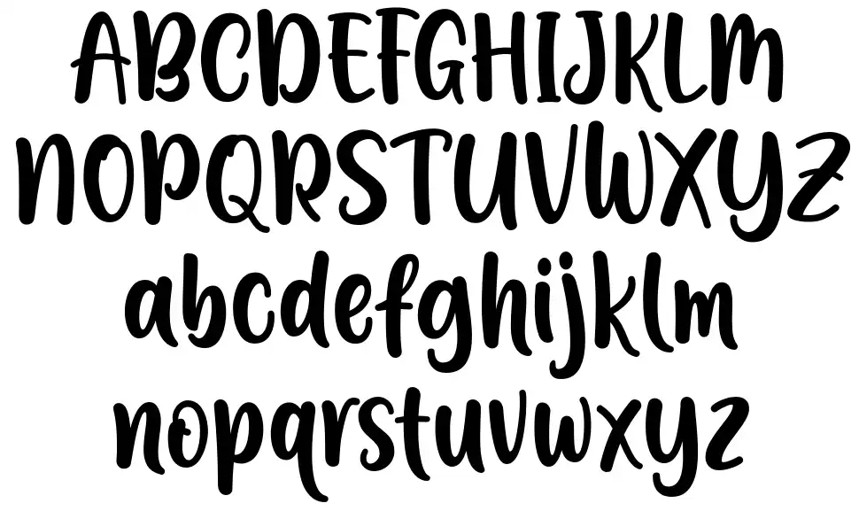 A Callingfont specimens
