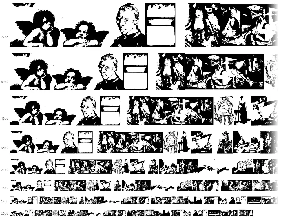 A Work Of Artfont waterfall