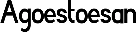 Agoestoesan