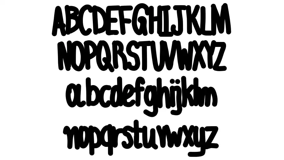 Aka Acid GR Chubbyfont specimens