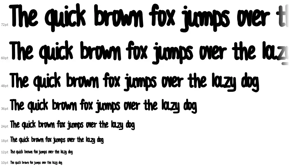 Aka Acid GR Chubbyfont waterfall