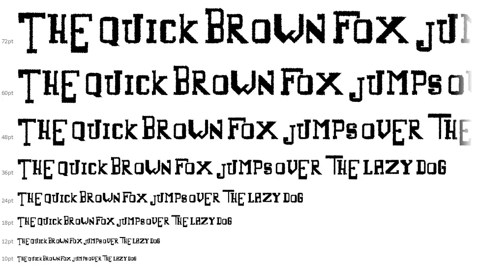 Alternatefont waterfall