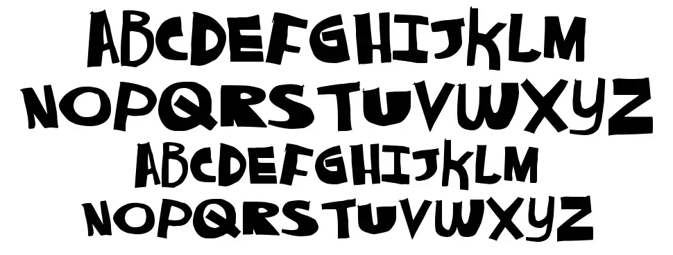 Always Neverfont specimens