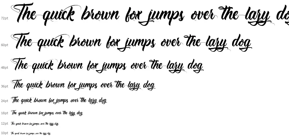Antishbusyfont waterfall