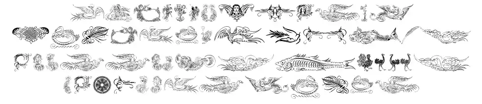 Aprendiz Caligraficofont specimens