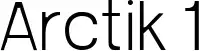 Arctik 1