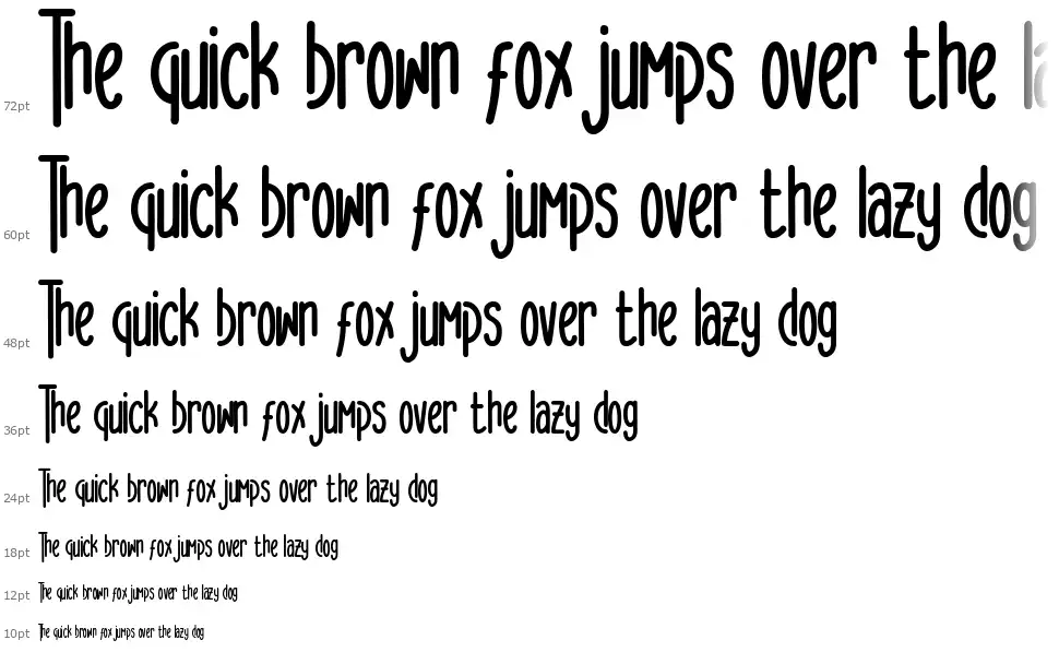 Avoidfont waterfall
