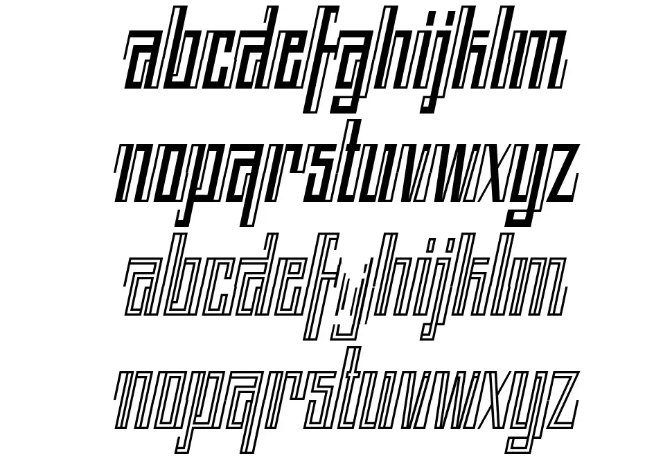 Back To Ancient Timefont specimens