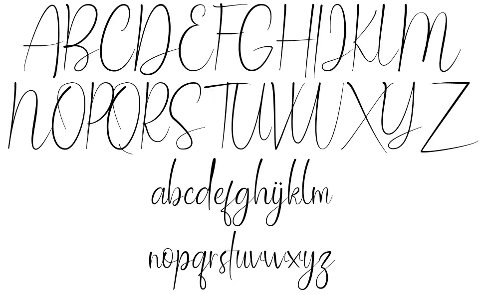 Ballroomfont specimens