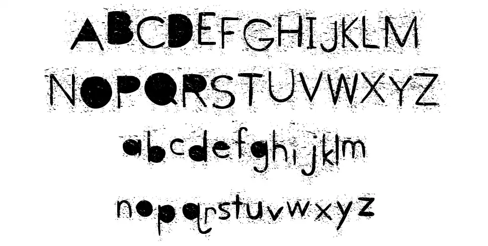 Bang Partyfont specimens