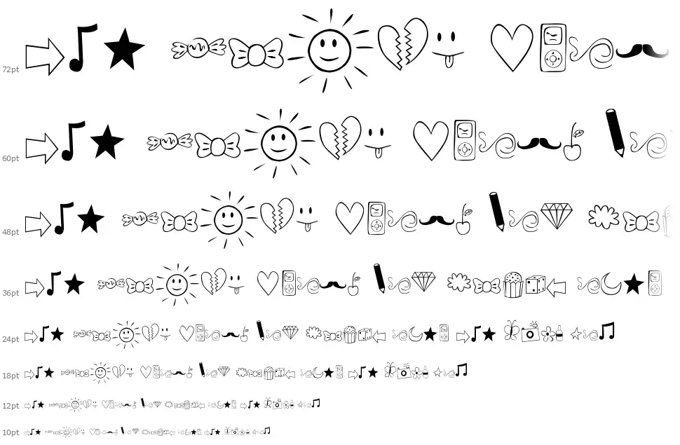Bella K. Dings Are Coolfont waterfall