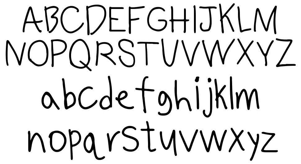 Benjamminfont specimens