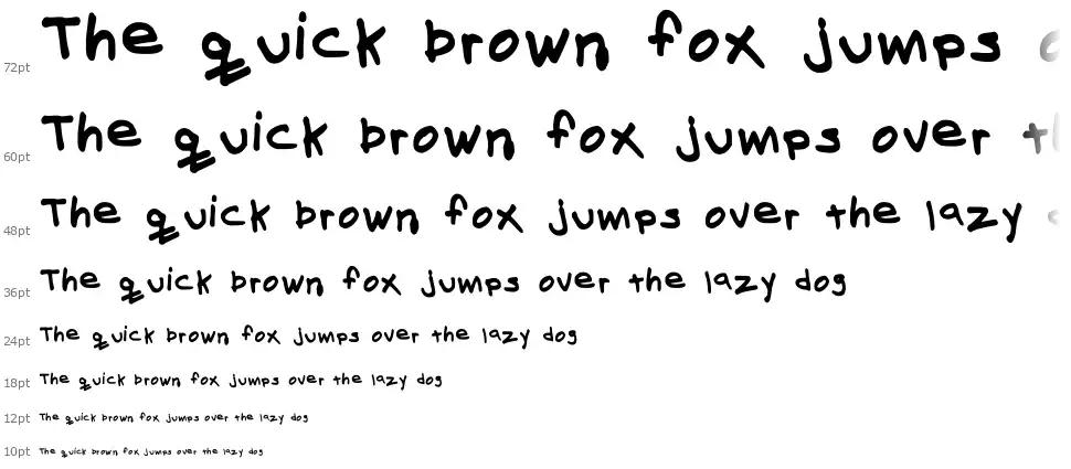 Billy's Handfont waterfall