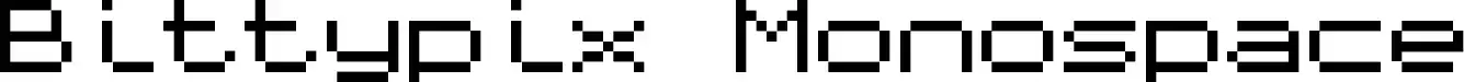 Bittypix Monospace