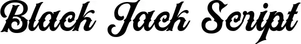 Black Jack Script