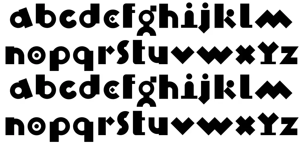 Blixfont specimens