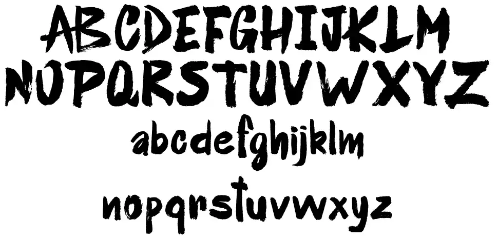 Blue Mistfont specimens