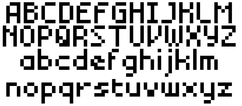 BM Minifont specimens