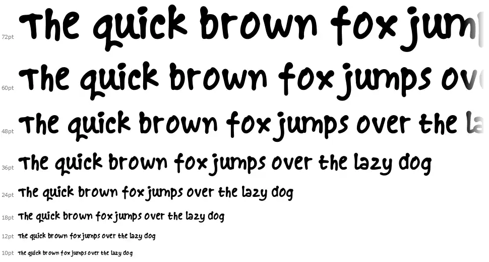 Boncu Sketchesfont waterfall