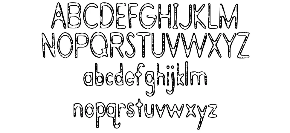 BramaleaBeauty-Regularfont specimens