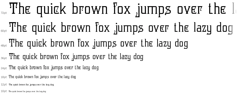 Brevet 1887font waterfall